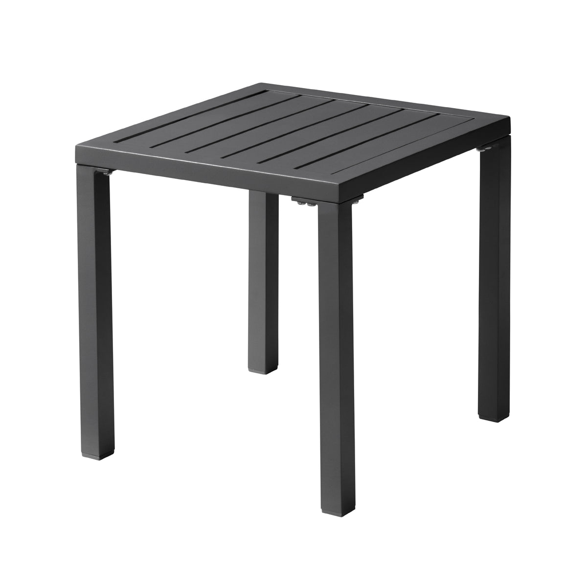 16x16" Aluminum Outdoor Square Side Table