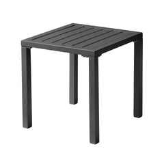 16x16" Aluminum Outdoor Square Side Table