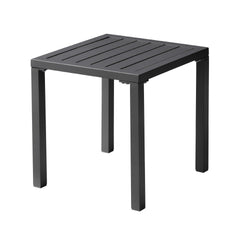 16x16" Aluminum Outdoor Square Side Table