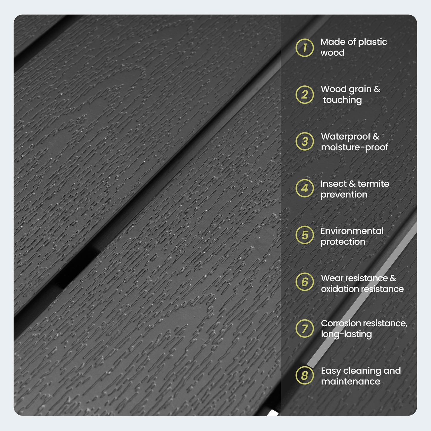 Crestlive Products 83 x 41 in. Rectangular Aluminum Outdoor Dining Table with Umbrella Hole