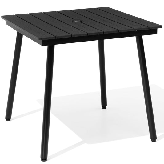 Crestlive Products 31 in. Aluminum Outdoor Patio Dining Table