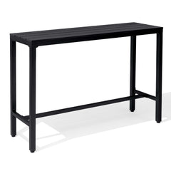 Outdoor Bar Table with Steel Frame