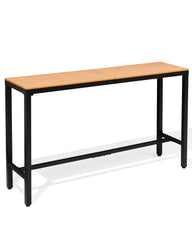 Outdoor Bar Table with Steel Frame