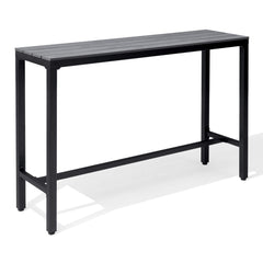 Outdoor Bar Table with Steel Frame