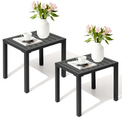 14x18" Aluminum Outdoor Side Table