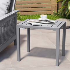 14x18" Aluminum Outdoor Side Table