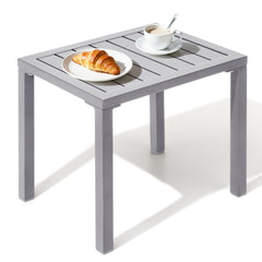 14x18" Aluminum Outdoor Side Table