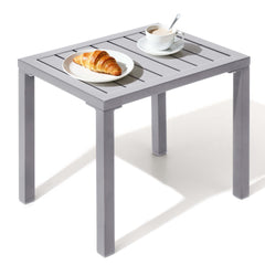 14x18" Aluminum Outdoor Side Table