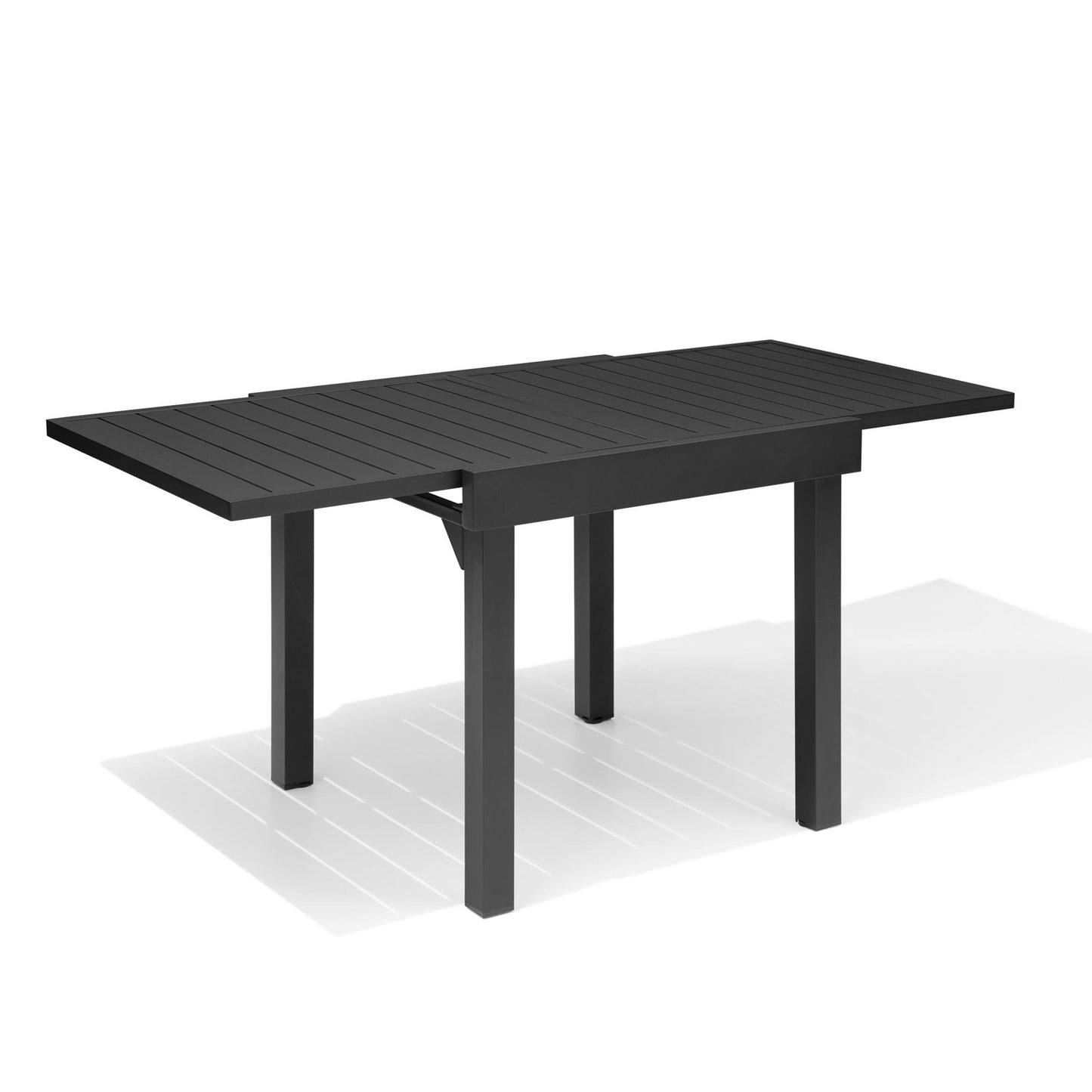 Crestlive Products 63 x 32 in. Aluminum Expandable Outdoor Dining Table