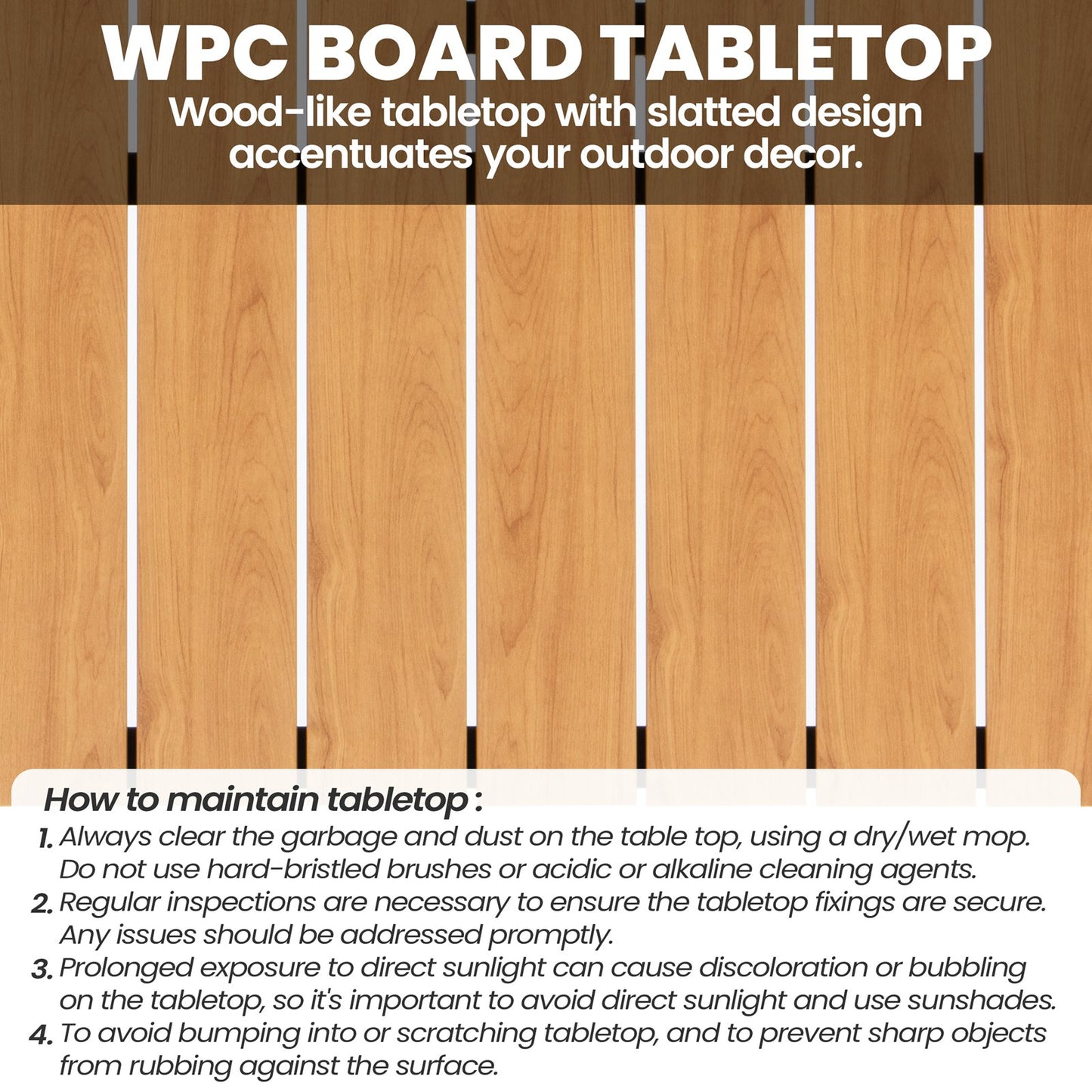 Crestlive Products 94 x 41 in. Rectangular Aluminum Outdoor Dining Table with Umbrella Hole