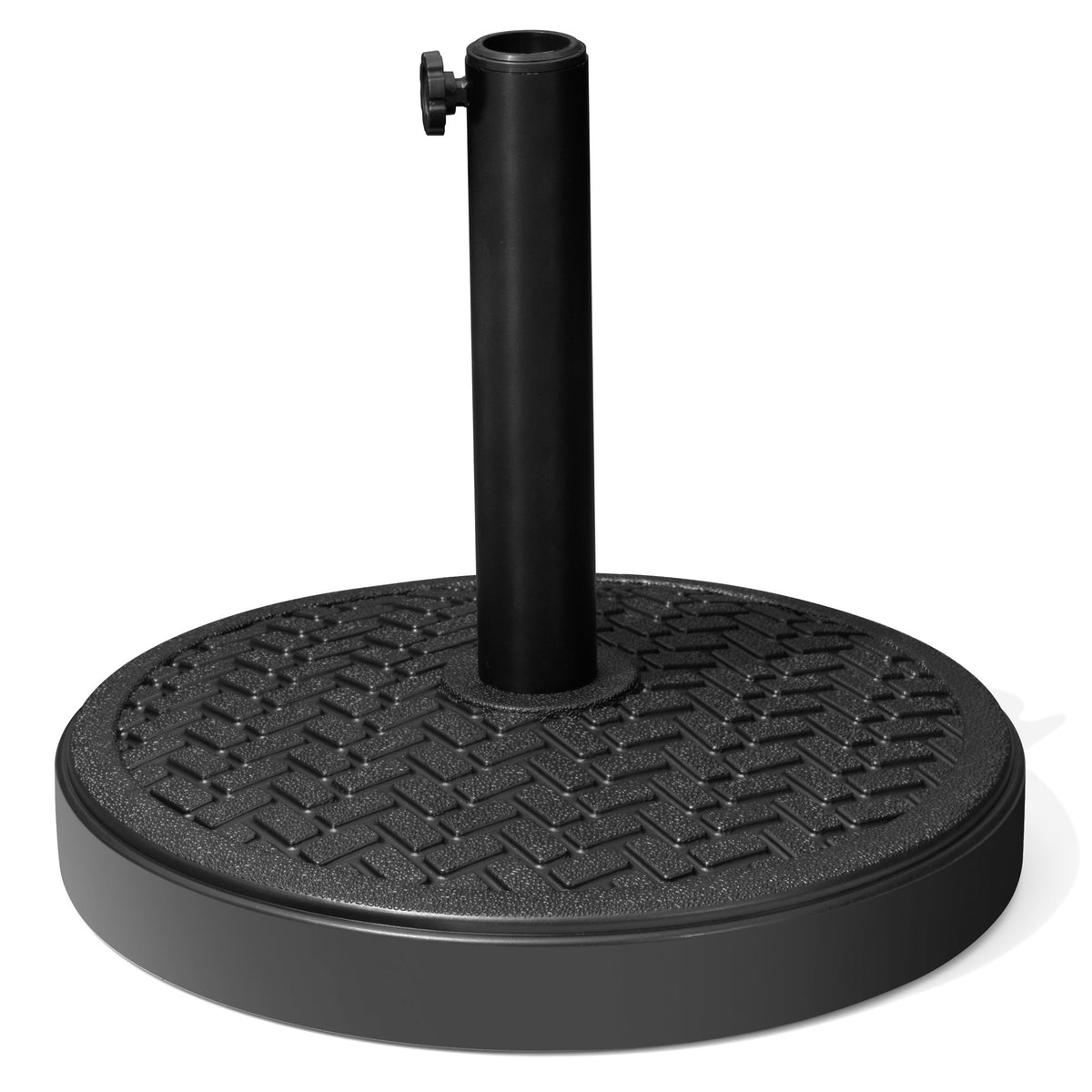30-45 lbs Concrete-Filled Round Market Umbrella Base