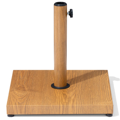 Crestlive Products Square Weighted Umbrella Base Stand Cement Concrete Steel for Outdoor Market Umbrella