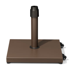 45 lbs Steel Market Umbrella Base with Cement Filling & Wheels