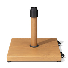 45 lbs Steel Market Umbrella Base with Cement Filling & Wheels