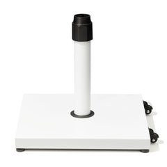 45 lbs Steel Market Umbrella Base with Cement Filling & Wheels