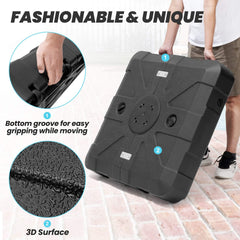 Fillable Cantilever Umbrella Base with Wheels