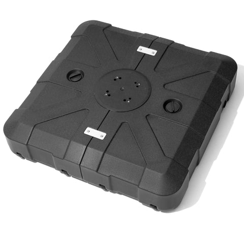 Crestlive Products Fillable Patio Offset Cantilever Umbrella Base with Wheels