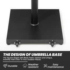 Weighted Market Umbrella Base