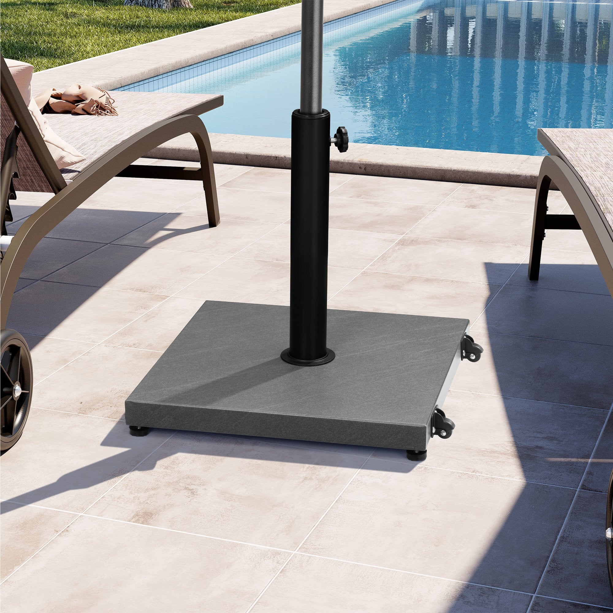 43 lbs Patio Umbrella Base