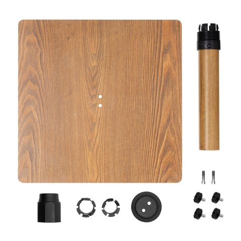 Crestlive Products 30 lbs Heavy-Duty Square Patio Umbrella Base