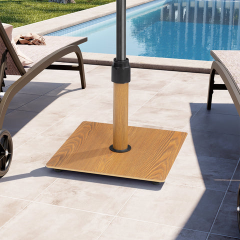 Crestlive Products 30 lbs Heavy-Duty Square Patio Umbrella Base