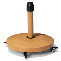 55 lbs Patio Umbrella Base with Wheels