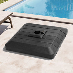 4-Piece 240 lbs Square Cantilever Umbrella Base