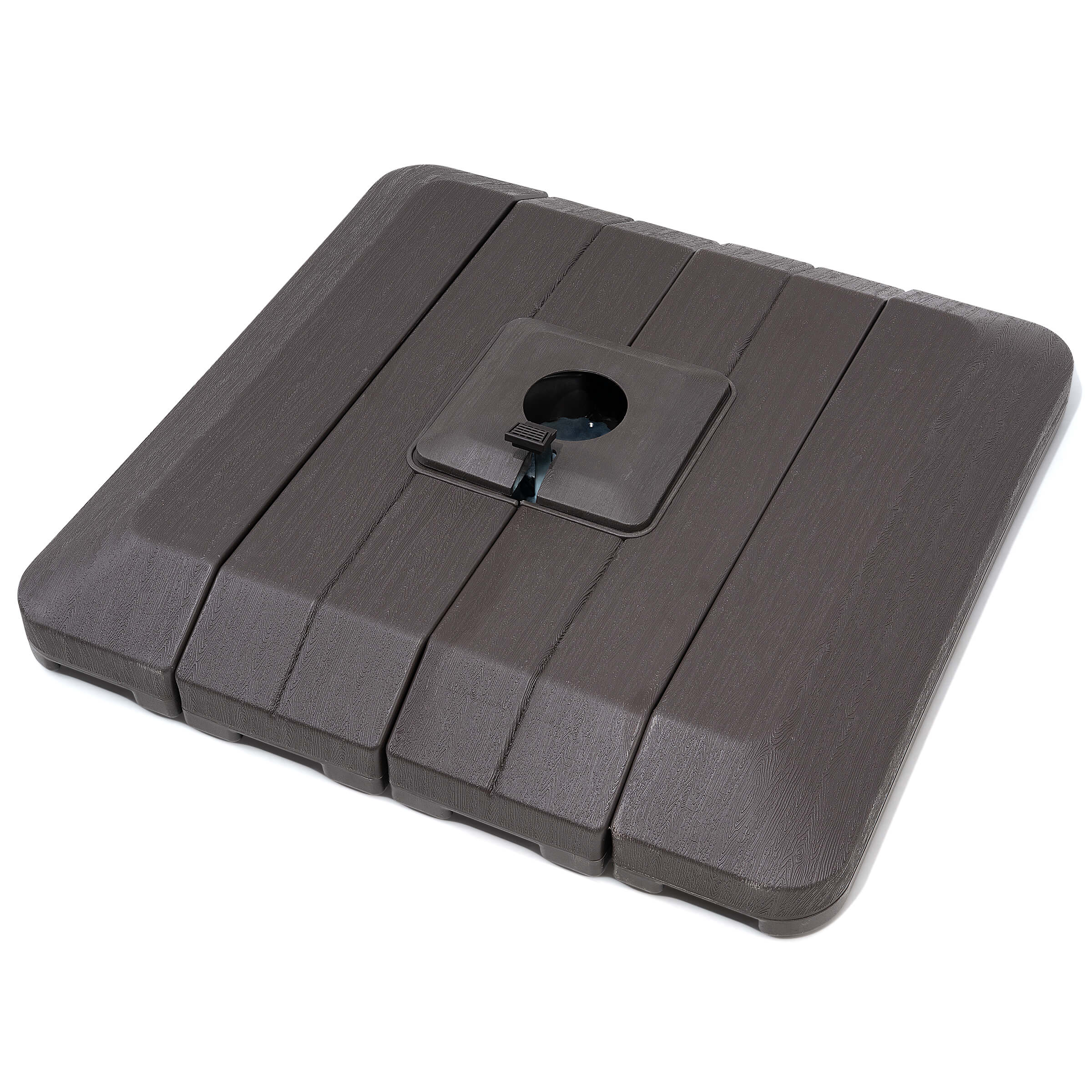 240 lbs 4-Piece Square Cantilever Umbrella Base
