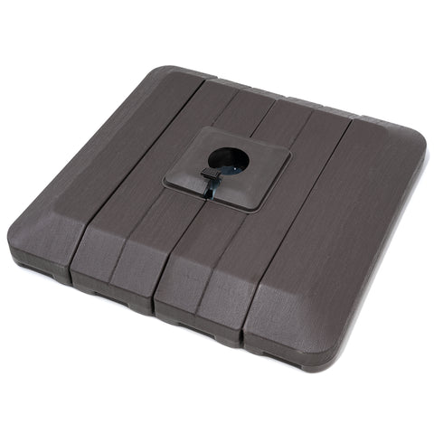 Crestlive Products 4-Piece 240lbs Square Cantilever Umbrella Base
