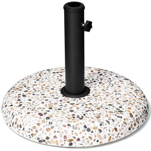 Crestlive Products Heavy Duty Round Base Stand for Outdoor Patio Market Umbrella