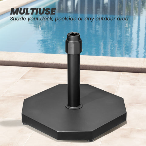 Crestlive Products 40 Lb. Cement Patio Market Umbrella Base