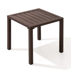16x16" Aluminum Outdoor Square Side Table